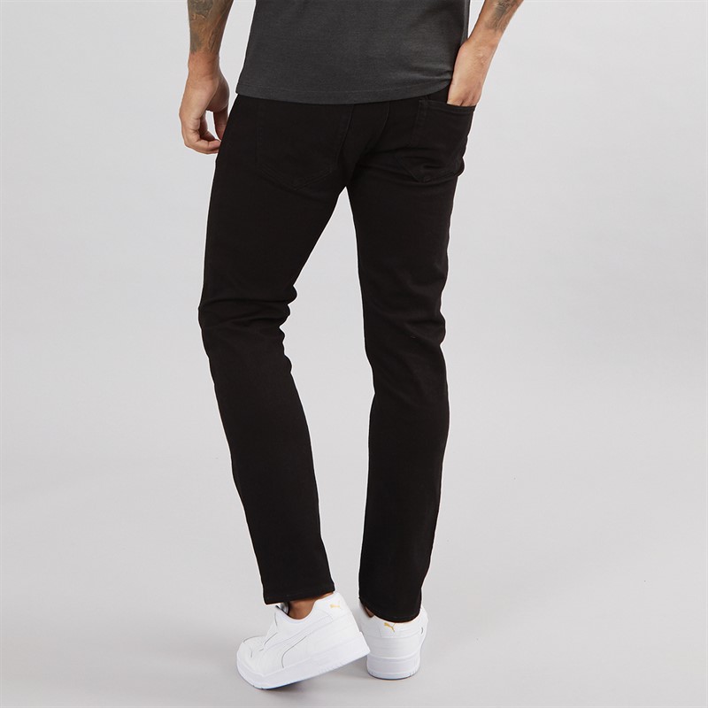 French Connection Mens Slim Fit Jeans Blk01 - Black