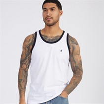 French Connection Herre Ringer Vest Hvid/Marine