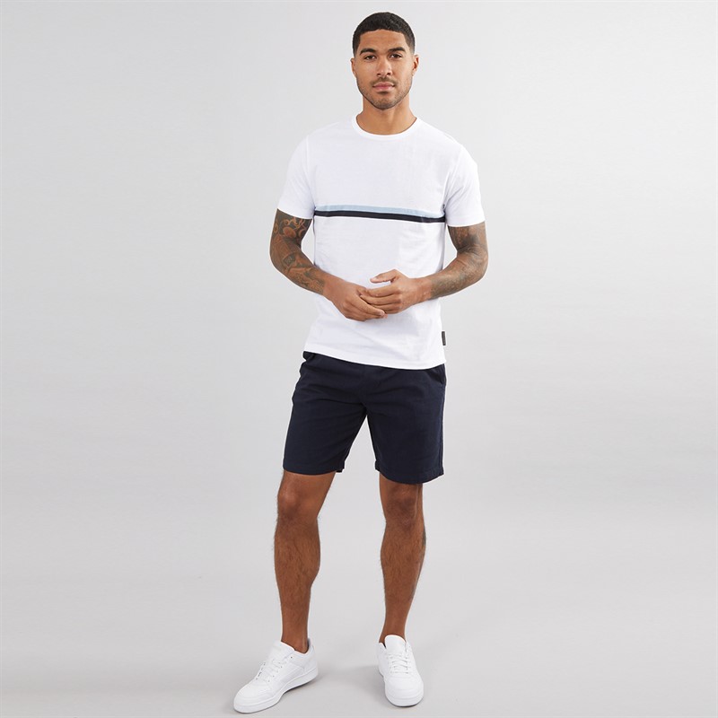 French Connection Mens Drawstring Shorts Marine
