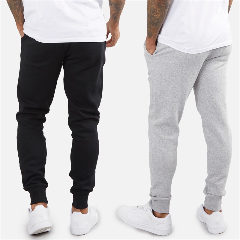 French Connection Mens FC Two Pack Joggers Marine/Light Grey Mel