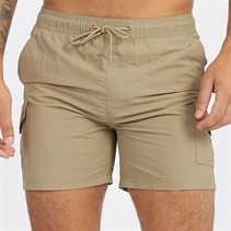 French Connection Mens Combat Swim Shorts Khaki