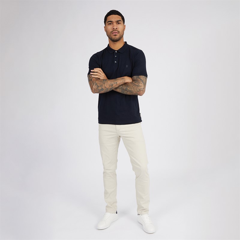 French Connection Mens Chinos Stone