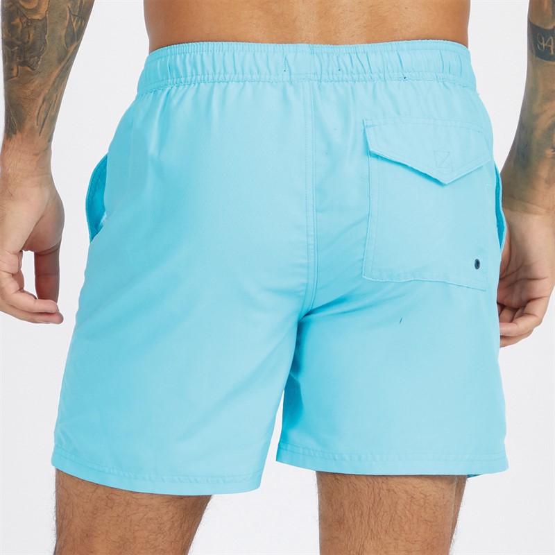 French Connection Mens Swim Shorts Aqua