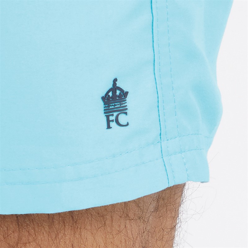 French Connection Mens Swim Shorts Aqua