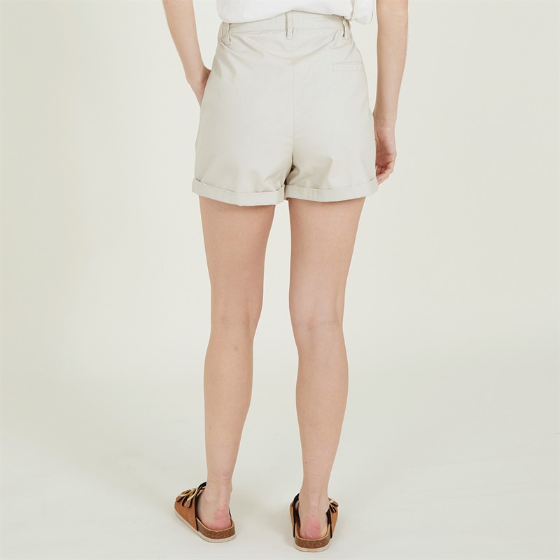 French Connection Womens Chino Shorts Stone