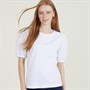French Connection Womens Brodie Sleeve T-Shirt White