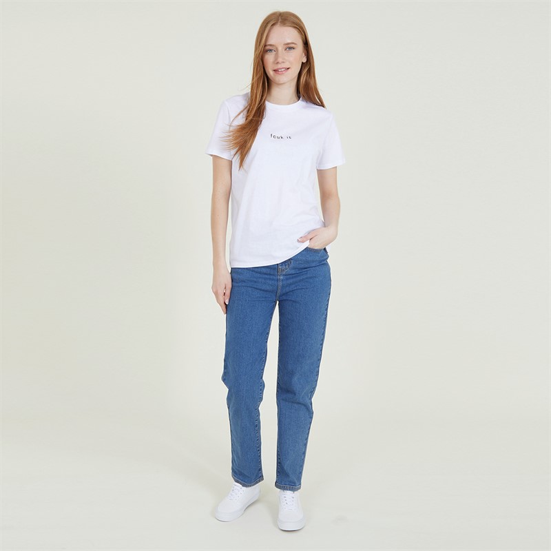 French Connection Womens FCUK It T-Shirt White