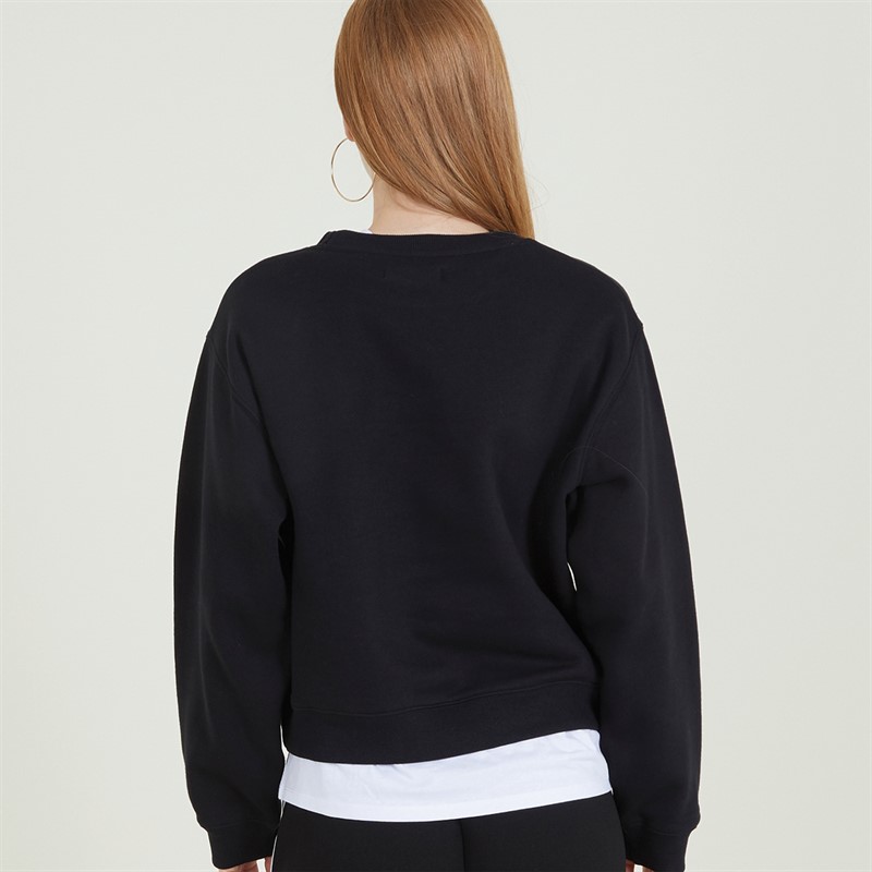 French Connection Womens Bonjour Sweatshirt Midnight /White/Red