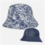 French Connection Mens Reversible Bucket Leaf 2 Marine Indigo