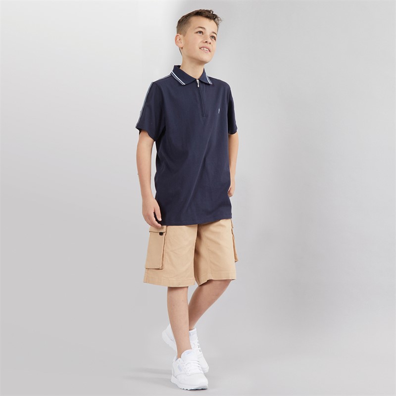 French Connection Short cargo Garçon sable/Noir
