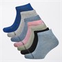 French Connection Herre FC Seven Pack Træningssokker Multi 52 Sort/Lyseblå Melange/Salvie/Pink Melange/Lysegrå Melange/Lyseblå Melange/Lys Blå