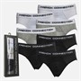 French Connection Mens Seven Pack Briefs FC2 Black/Black/Black/Light Grey Melange/Light Grey Melange/White/White