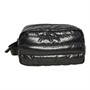 French Connection Womens Handle Quilt Washbag Black