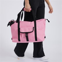 French Connection Womens Canvas Holdall Bag Pink