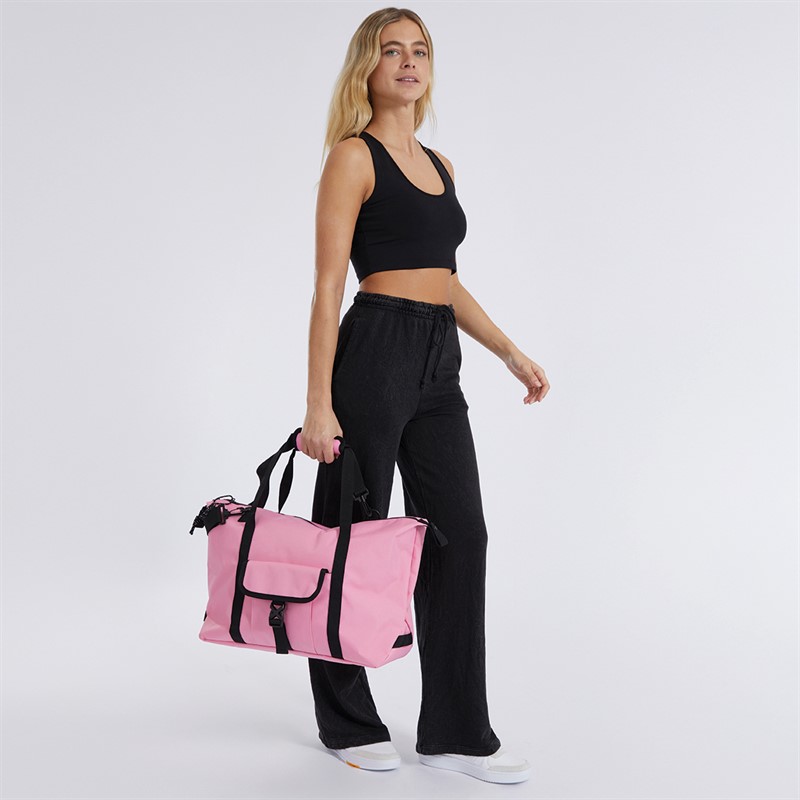 French Connection Womens Canvas Holdall Bag Pink