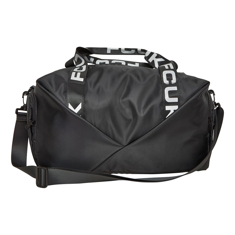 French Connection Womens FCUK Sports Bag Black