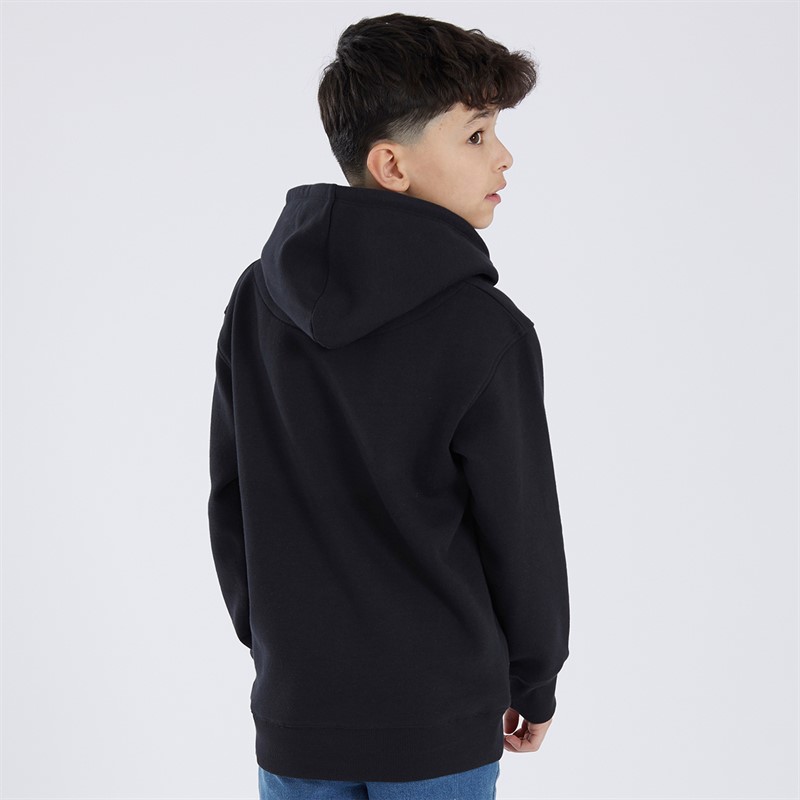 French Connection Boys Hoodie Black/White