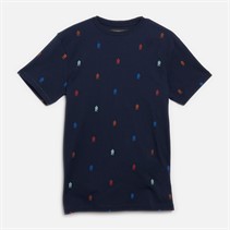 French Connection Boys Parklife T-Shirt Marine