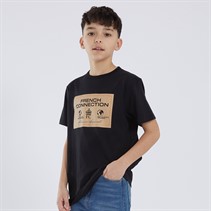 French Connection Boys Premium T-Shirt Black