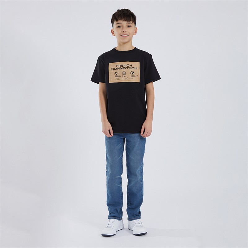 French Connection Boys Premium T-Shirt Black