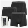 French Connection Herre Bamboo Trunks 3-pak FC31 Sort/Antracit