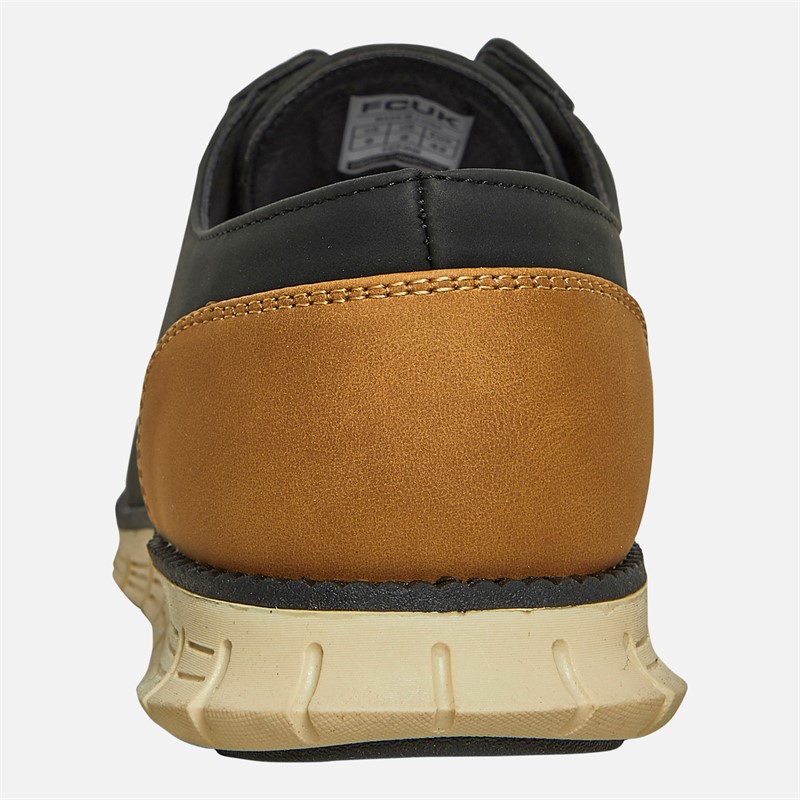 French Connection Herre Tread Sole 2 Sneakers Sort