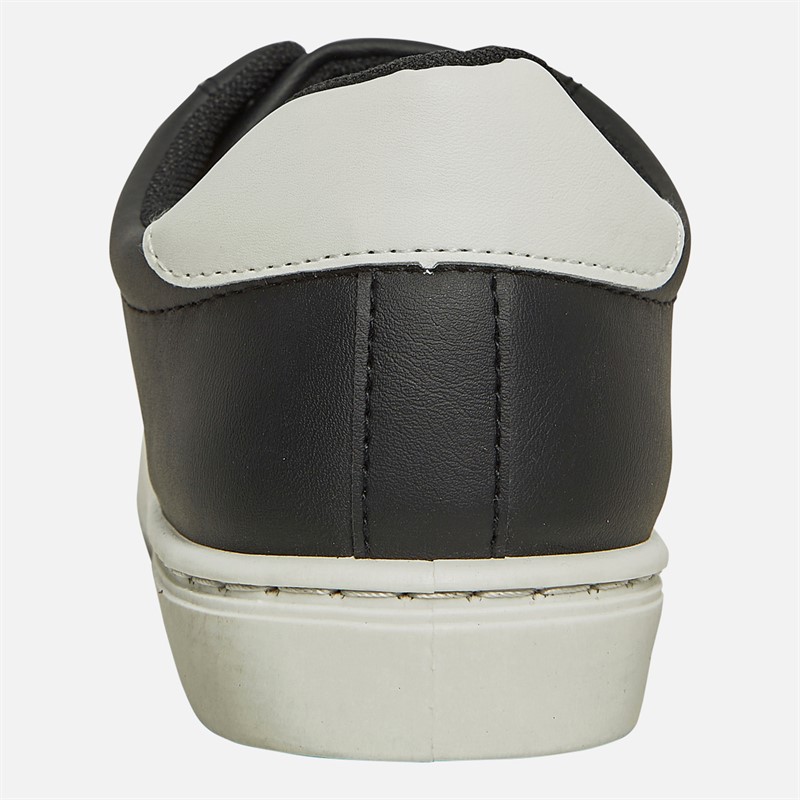 French Connection Drenge Contrast Heel Tennis Sneakers Sort