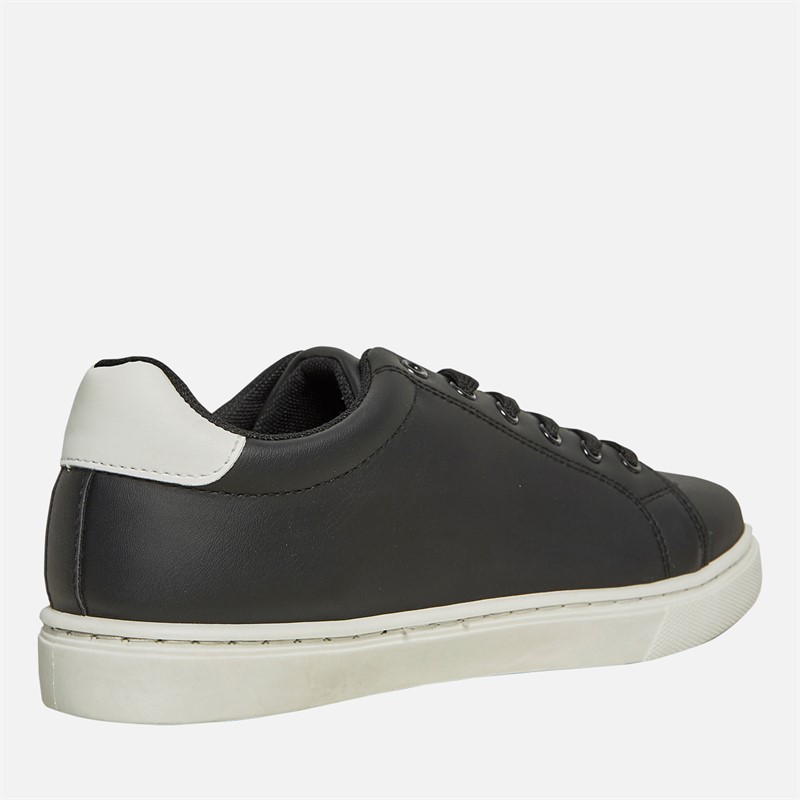 French Connection Drenge Contrast Heel Tennis Sneakers Sort