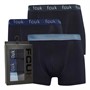 French Connection Mens Three Pack FCUK Boxers FCUK23 Marine/Marine/Marine