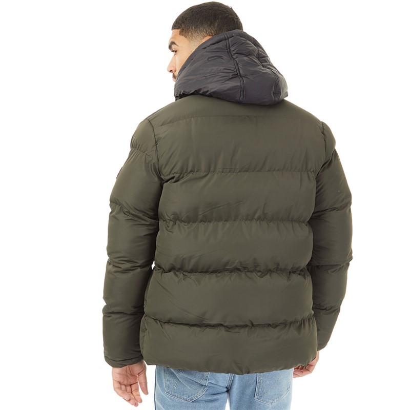 French connection mens row parka black outlet