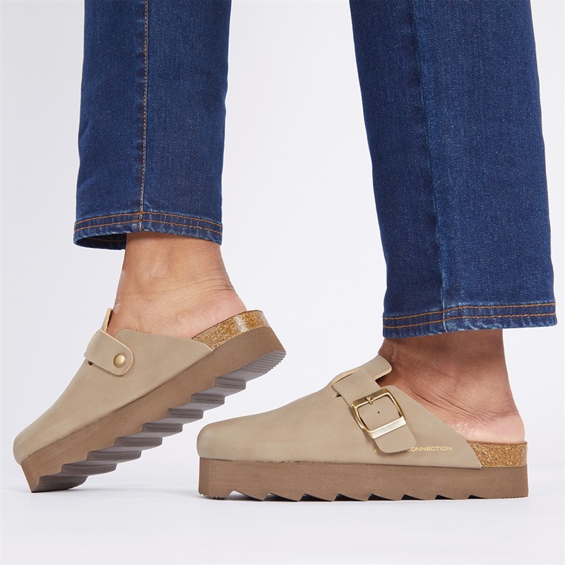 French Connection Sandales Femme Marron - Taille 6
