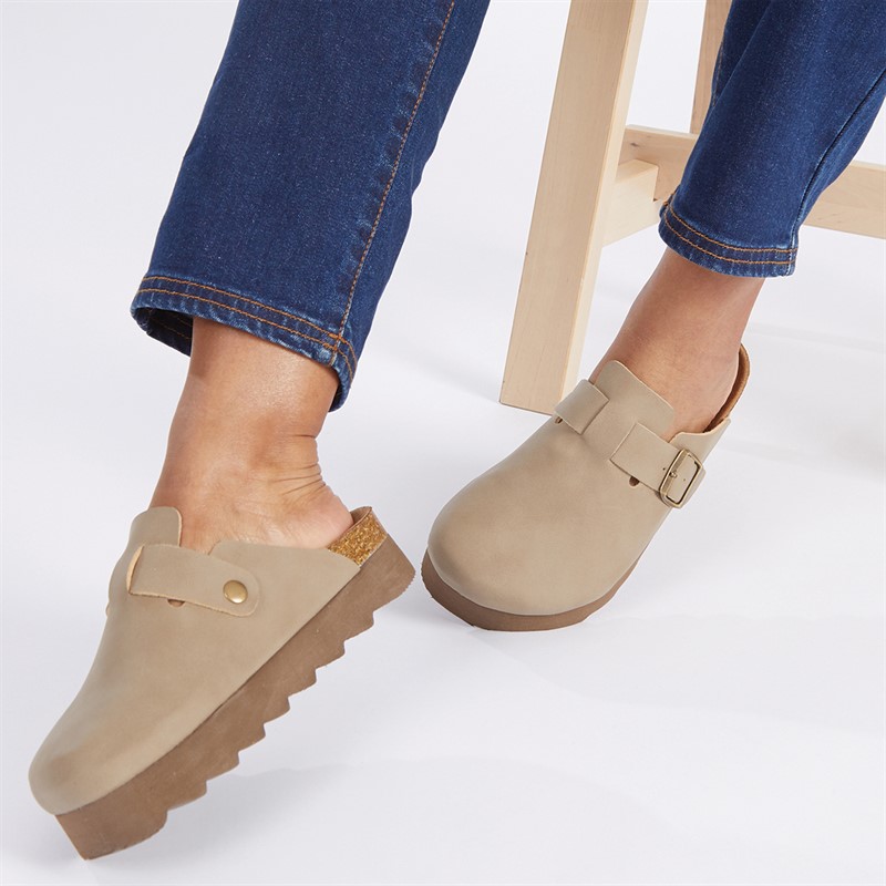 French Connection Dame Sandaler Brun