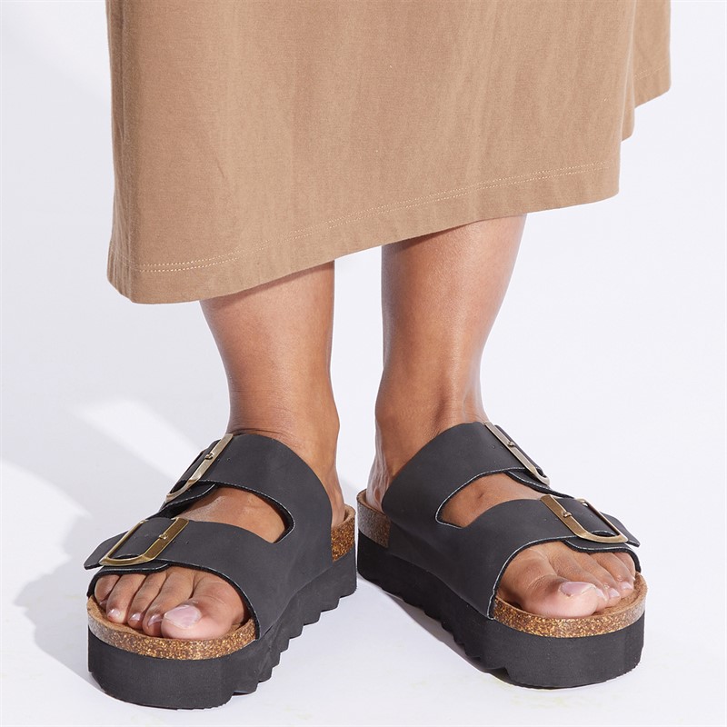 French Connection Dame Sandaler Sort