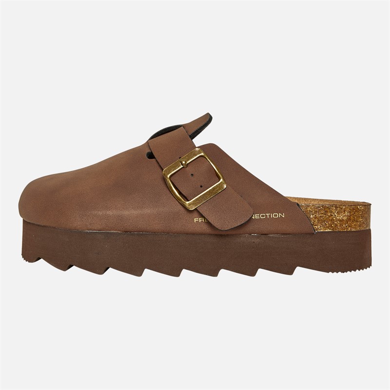 French Connection Dame Sandaler Brun
