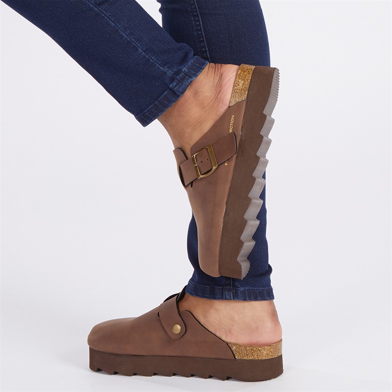 French Connection Dame Sandaler Brun