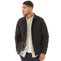 French Connection Mens Wadded Worker Overshirt Black
