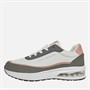 French Connection Womens Bubble Trainers White/Grey/Pink