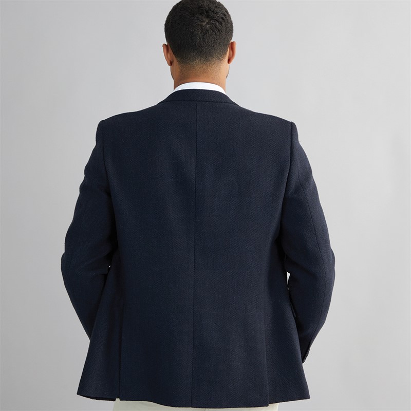 French Connection Mens Tweed Blazer Marine