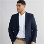 French Connection Mens Herringbone Blazer Marine