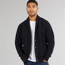 French Connection Mens 5 Shawl Cardigan Marine