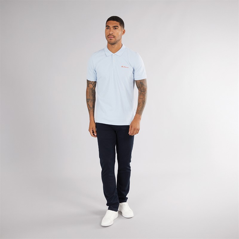 French Connection Mens Five Pocket Chinos Marine