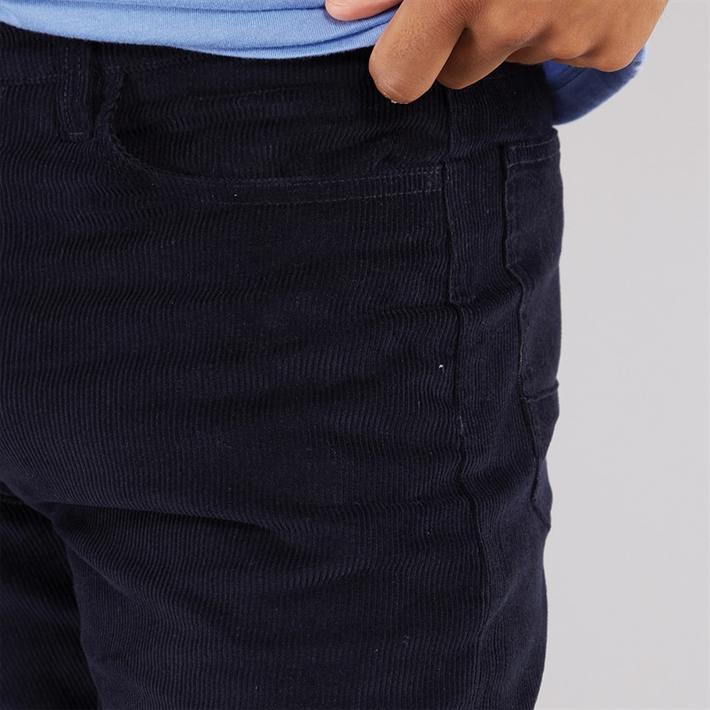 French Connection Mens Five Pocket Cord Chinos Marine