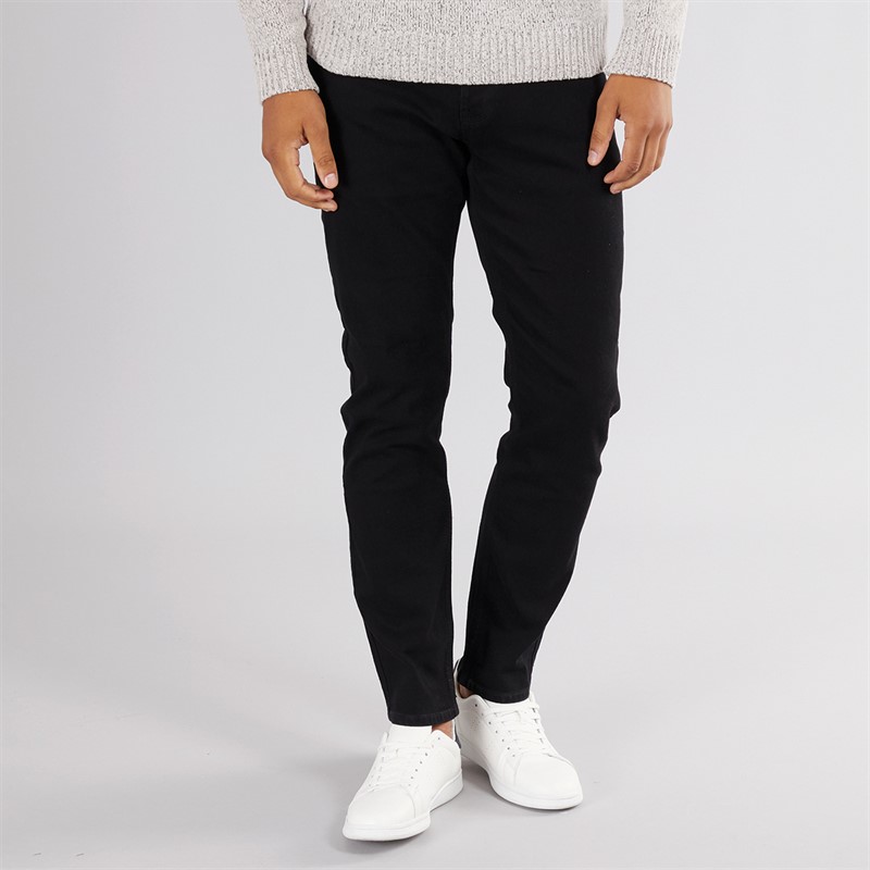 French Connection Mens Slim Fit Jeans BLK1 - Black