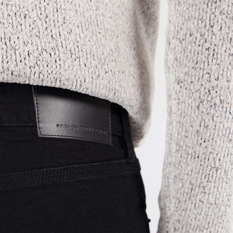 French Connection Mens Slim Fit Jeans BLK1 - Black