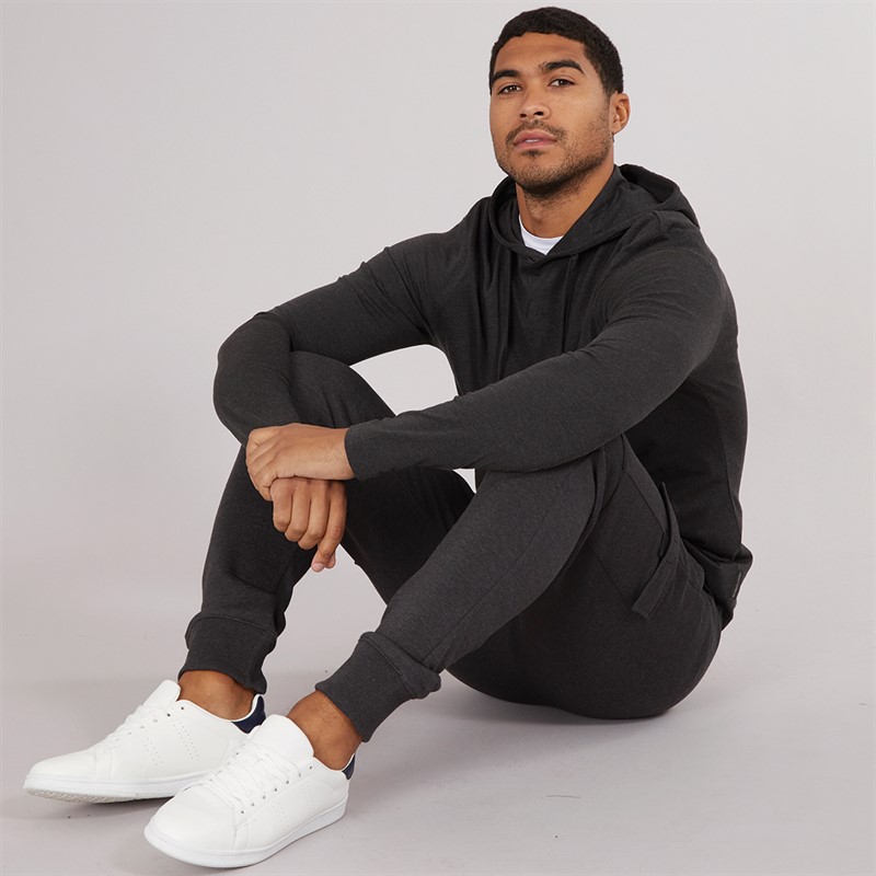 French Connection Mens Cargo Joggers Charcoal Mel