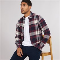 French Connection Mens Multi Flannel Long Sleeve Shirt Chateaux Multi