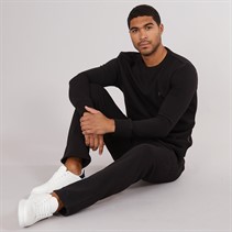 French Connection Mens Crew Open Tracksuit Black