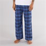 French Connection Mens FC Flannel Pants Multi Blue