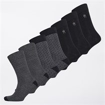 French Connection Siedem par skarpetek w kropki FC8 Marine/Charcoal Mel dla niego kolor Fc8 Marine/Marine/Marine/Charcoal Melange/Charcoal Melange/Charcoal Melange/Charcoal Melange