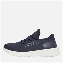 French Connection Junior Boys Cloud Trainers Navy/White